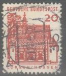 Stamps Germany -  ALEMANIA_SCOTT 905.04 PORTICO, LORSCH. $0.2