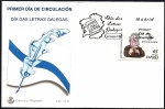 Sellos del Mundo : Europe : Spain : Día das letras Galegas - Anxel Fole - Xunta de Galicia - SPD