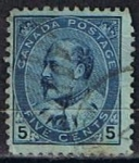 Stamps Canada -  Scott 91  Rey Edward VII (2)