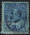 Sellos de America - Canad� -  Scott 91  Rey Edward VII (4)