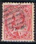 Sellos de America - Canad� -  Scott  90  Rey Edward VII (3)