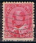 Stamps Canada -  Scott  90  Rey Edward VII (5)