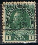 Sellos de America - Canad� -  Scott  104  Rey George V (11)