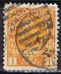 Sellos de America - Canad� -  Scott  105  Rey George  V