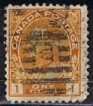 Sellos de America - Canad -  Scott  105  Rey George  V (10)