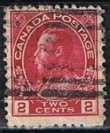 Stamps Canada -  Scott  106  Rey George  V (2)