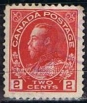 Sellos de America - Canad� -  Scott  106  Rey George  V (10)