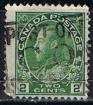 Stamps Canada -  Scott  107  Rey George V (4)