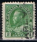 Sellos de America - Canad� -  Scott  107  Rey George V (9)