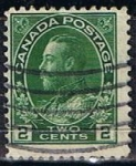 Sellos de America - Canad� -  Scott  107  Rey George V (11)