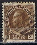 Sellos de America - Canad� -  Scott  108  Rey George V (3)