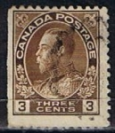 Stamps Canada -  Scott  108  Rey George V (4)