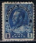 Stamps Canada -  Scott  111  Rey George V