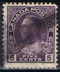 Stamps Canada -  Scott  112  Rey George V