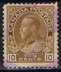 Sellos de America - Canad� -  Scott  118 Rey George V