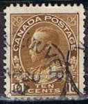 Sellos de America - Canad� -  Scott  118 Rey George V (2)