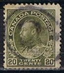 Sellos de America - Canad� -  Scott  119  Rey George V