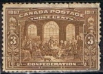 Stamps Canada -  Scott  135  Los Padres de la Confederacion