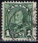 Sellos de America - Canad� -  Scott  163  Rey George V