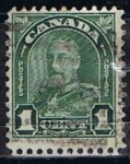 Stamps Canada -  Scott  163  Rey George V (2)