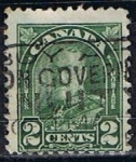 Sellos de America - Canad� -  Scott  164  Rey George V (9)