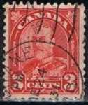 Stamps Canada -  Scott  165  Rey George V (3)