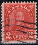 Stamps Canada -  Scott  165  Rey George V (7)