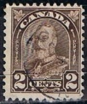 Stamps Canada -  Scott  166  Rey George V