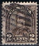 Sellos de America - Canad� -  Scott  166  Rey George V (2)