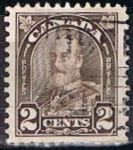 Stamps Canada -  Scott  166  Rey George V (3)