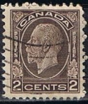 Stamps Canada -  Scott  196  Rey George V