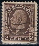 Stamps Canada -  Scott  196  Rey George V (2)