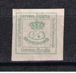 Stamps Spain -  Edifil  173 A Corona Real y Alfonso XIII.  