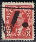 Sellos de America - Canad� -  Scott  233  George VI (2)