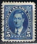 Stamps Canada -  Scott  235  George VI (4)