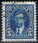 Stamps Canada -  Scott  235  George VI (5)