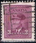 Stamps Canada -  Scott  251  Rey George VI (7)