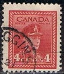 Sellos de America - Canad� -  Scott  254  Rey George VI (6)