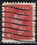 Sellos de America - Canad� -  Scott  287  Rey George VI (4)