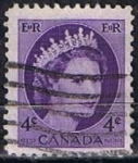 Stamps Canada -  Scott  340  Elizabeth II (3)