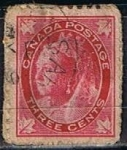 Stamps Canada -  Scott   69  Reina Victoria (3)