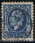 Stamps Canada -  Scott  199  Rey George V 