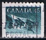 Stamps Canada -  Bandera