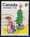 Sellos de America - Canad� -  Navidad