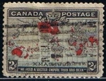 Stamps Canada -  Scott  85  Inperio Britanico