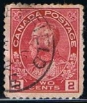 Sellos de America - Canad -  Scott  106 Rey George V