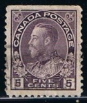 Stamps Canada -  Scott  112  Rey George V
