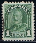 Stamps Canada -  Scott  163  Rey George V