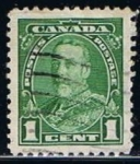 Stamps Canada -  Scott  217  Rey George V (2)