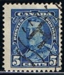 Stamps Canada -  Scott  221  Rey George  V